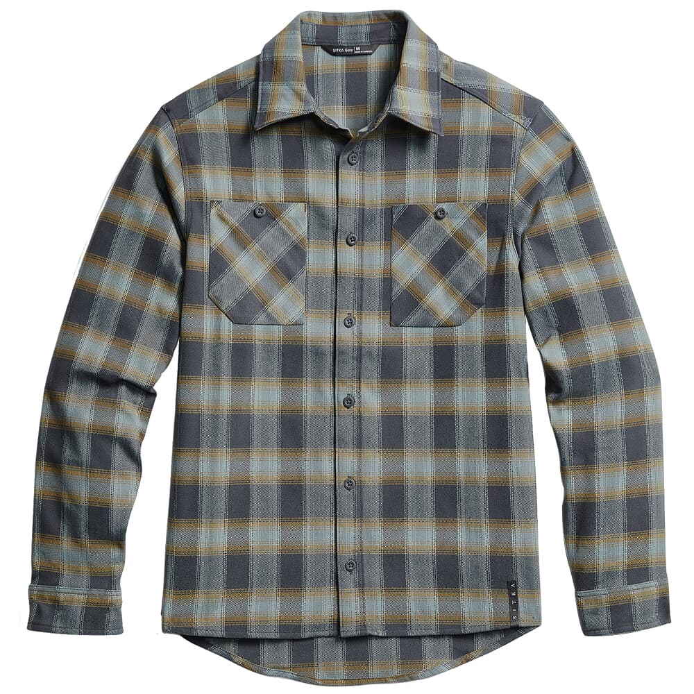 Sitka Gear Riser Work Shirt Storm Plaid XX Large 80055-SMP-XXL