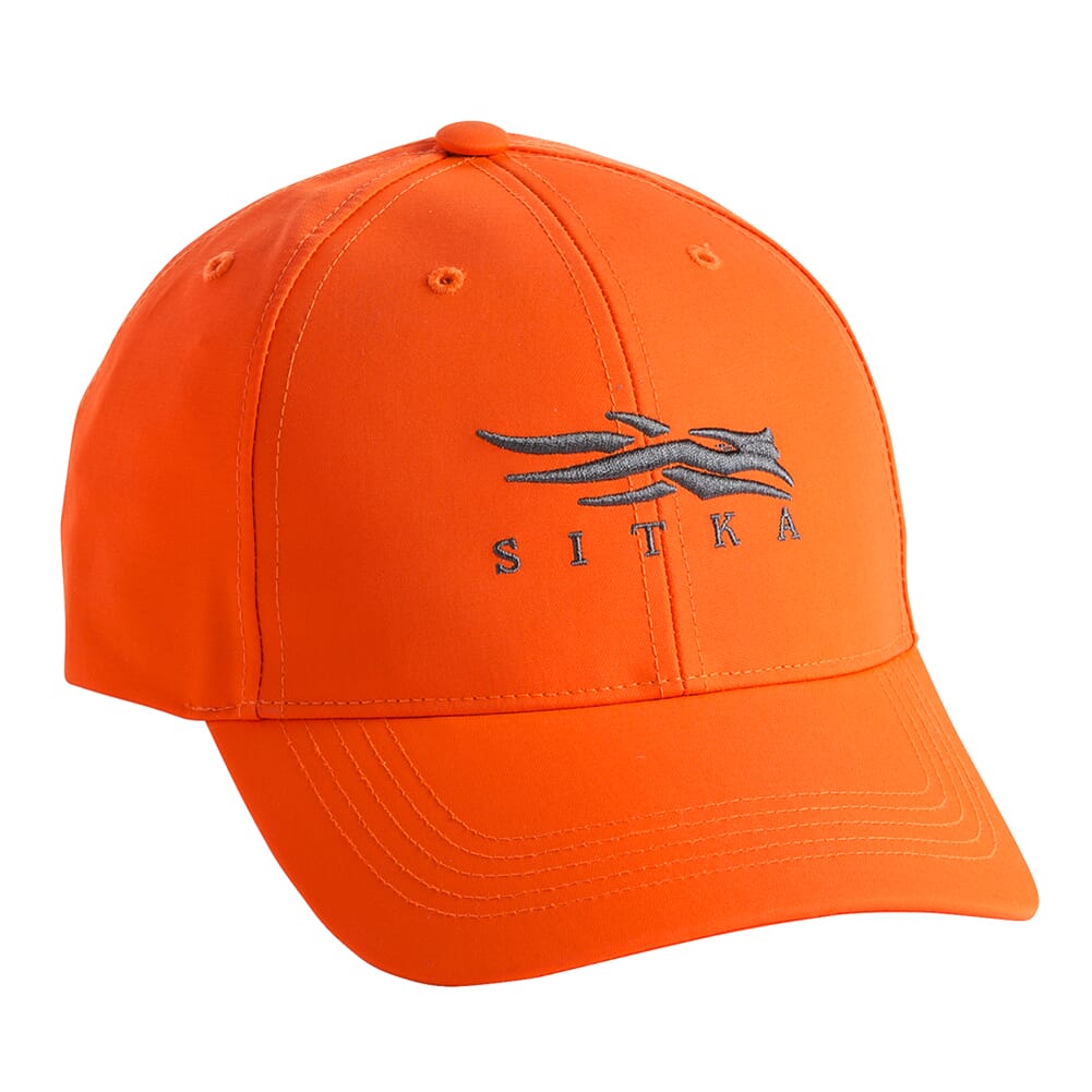 Sitka Gear Ballistic Side Logo Cap Blaze Orange One Size Fits All 90259-BL-OSFA