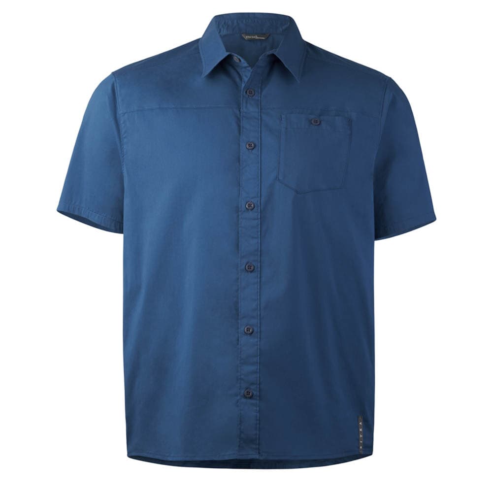 Sitka Shop Shirt SS Admiral Blue XXX Large 80050-AB-3XL