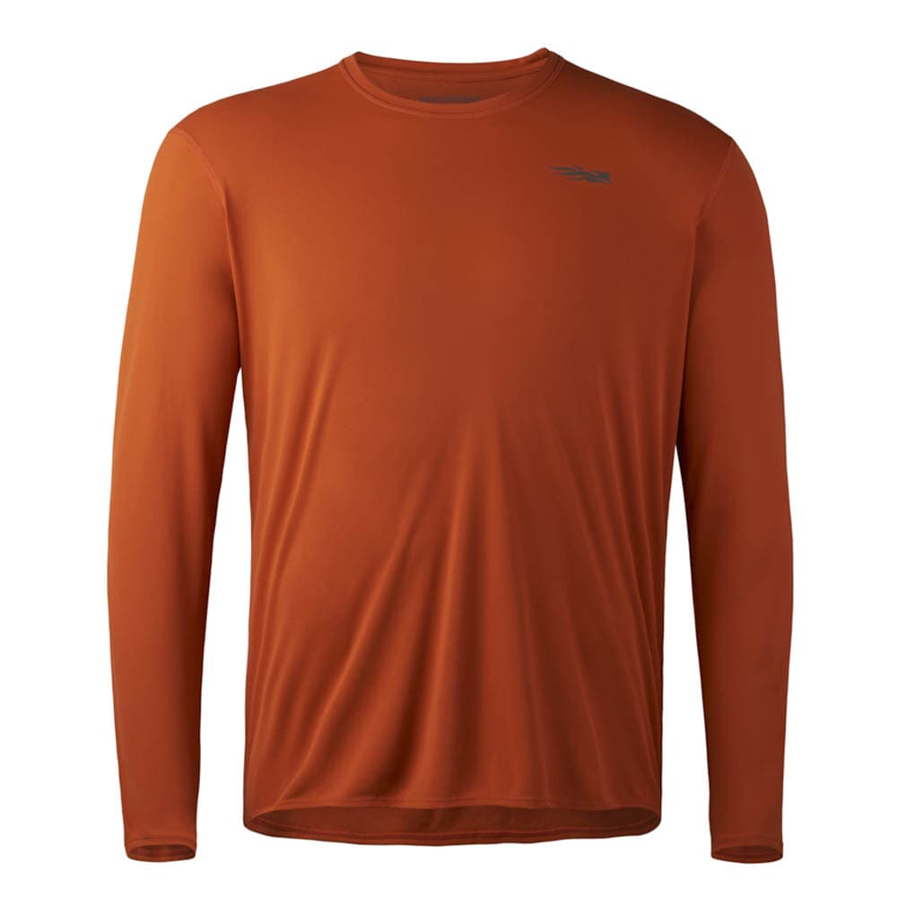 Sitka Basin Work Shirt LS Burnt Orange Large 80036-BO-L