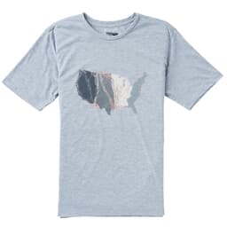 Sitka Gear Flyways Heather Grey SS Tee Medium 20129-HG-M