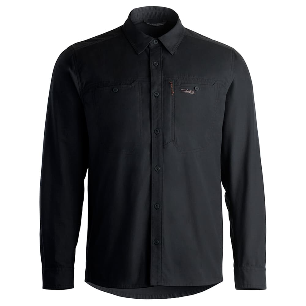 Sitka Gear Harvester Shirt Black Large 80010-BK-L