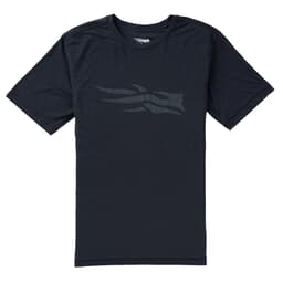 Sitka Icon Tee SS Black Medium 20115-BK-M