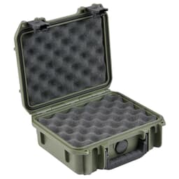 SKB iSeries 9"x7"x4" OD Green Pistol Case w/Layered Foam 3i-0907-4M-L