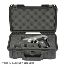SKB iSeries Customizable Foam Small Black Pistol Case 3i-1006-SP