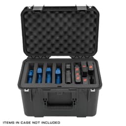 SKB iSeries 5-Handgun Custom Foam Black Case 3i-1610-10B-M