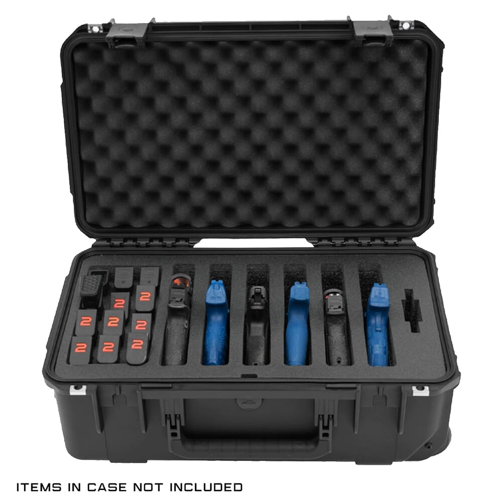 SKB iSeries 6-Handgun Custom Foam Black Case 3i-2011-7B-M
