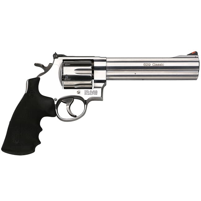 Smith &amp; Wesson 163638 629 Classic Single/Double 44 Remington Magnum 6.5&quot; 6 Black Synthetic Stainless