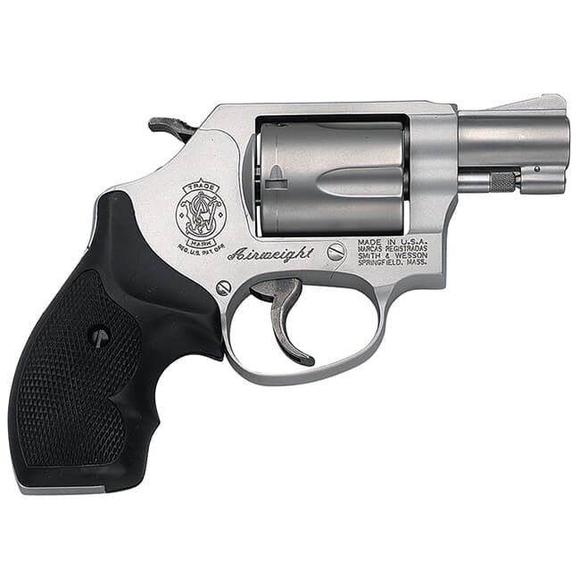 Smith &amp; Wesson 163050 637 Airweight Single/Double 38 Special 1.875&quot; 5 Black Synthetic Stainless