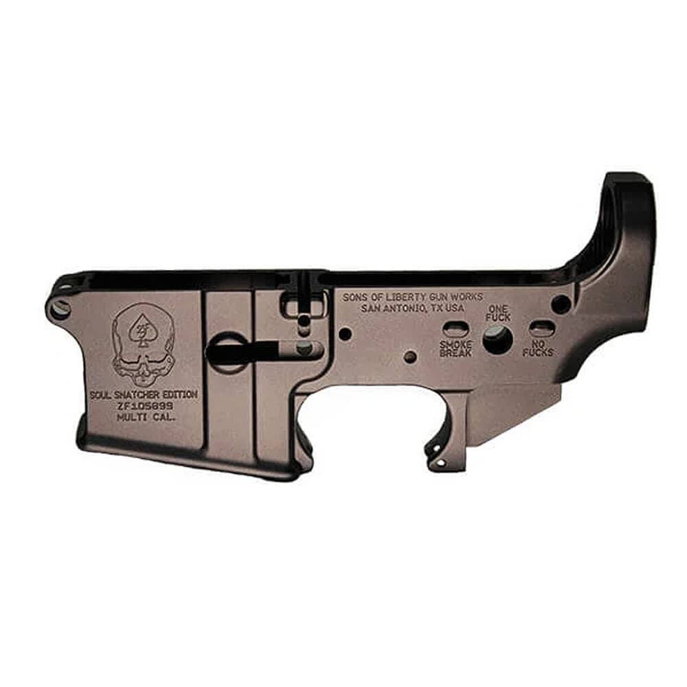 SOLGW Soul Snatcher Stripped 5.56 Forged Lower Receiver SOULSNATCHER