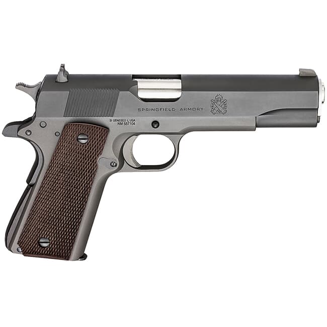 Springfield Armory 1911 Defenders Series Mil-Spec .45 ACP, 5" SS Bbl, 7+1 Pistol w/ Combat Sights PB9108L