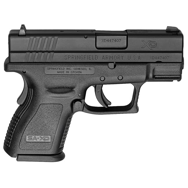 Springfield Armory XD .40 S&W 3" BLACK 9-ROUND XD9802