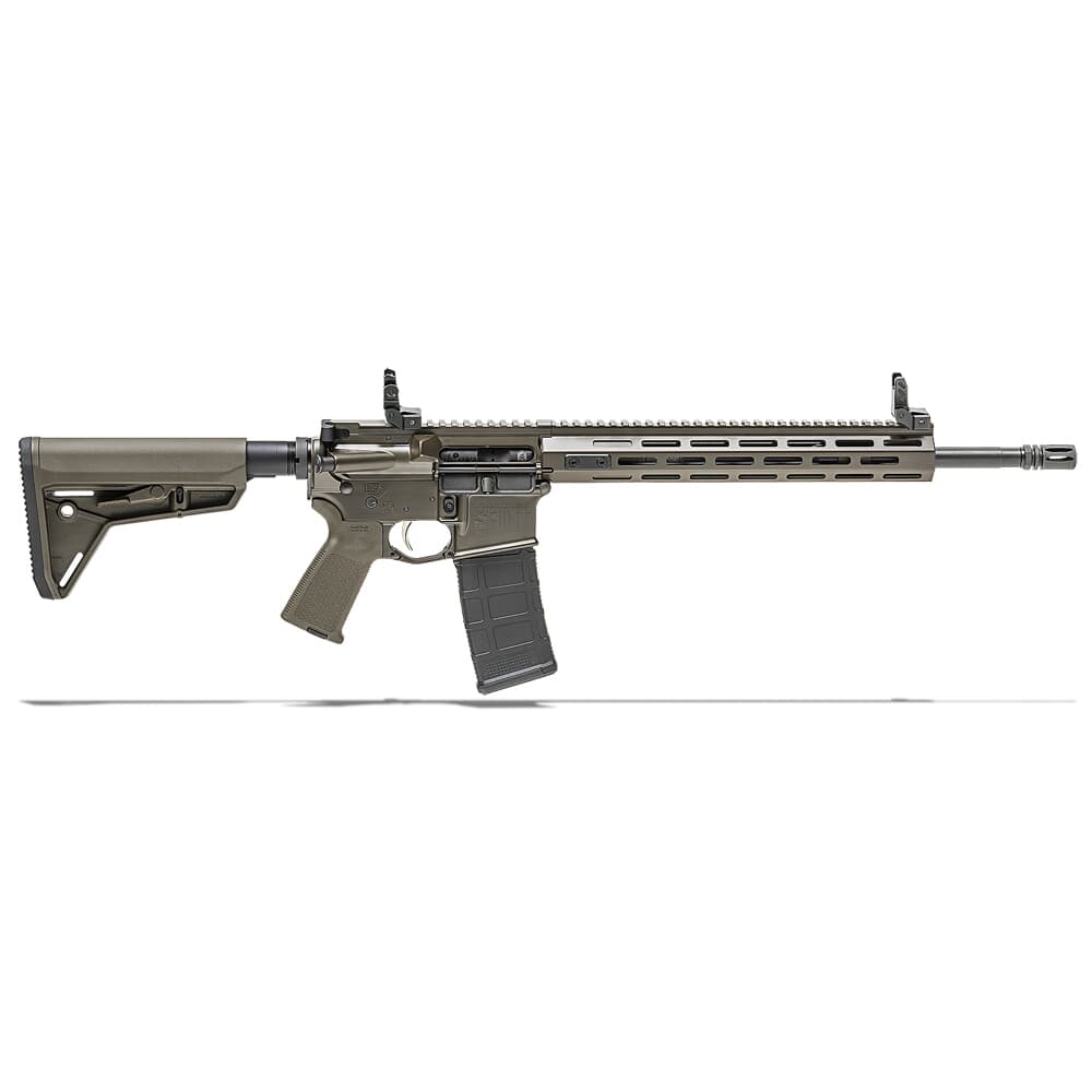 Springfield Armory 5.56 FDE SAINT w/ Chrome Moly 16" Barrel w/ FF Handguard, Mid Length Gas System 10-Rd Rifle ST916556FDEFFHLC