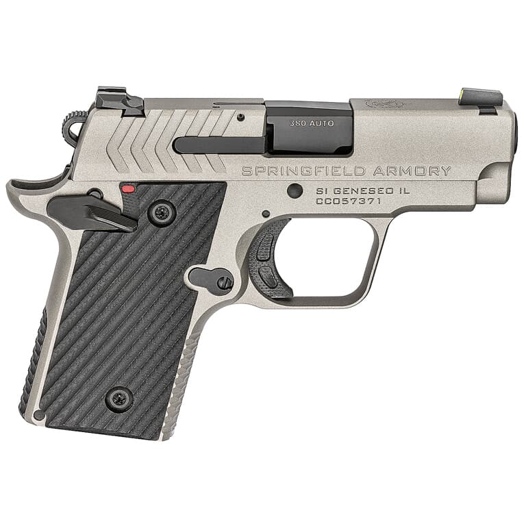 Springfield Armory 911 .380 ACP Titanium Pistol (w/ 2 magazines) PG9109T