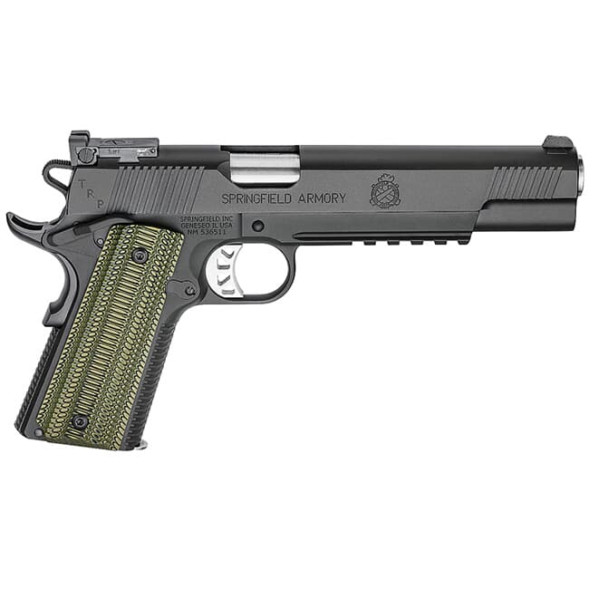 Springfield Armory 100 TRP Longslide Black-T w/ Tactical Rear Sight and Range Bag PC9610L18