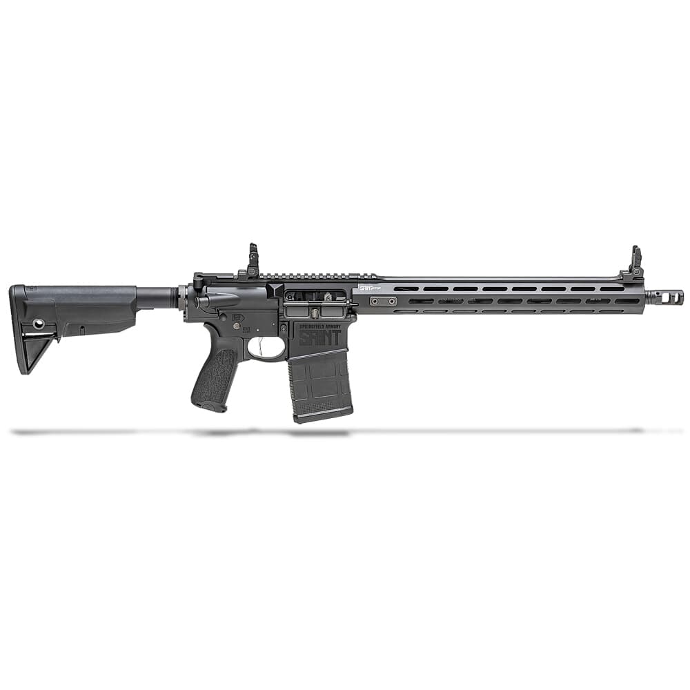 Springfield Armory .308 Black Saint Victor 16" Barrel w/ FF 15" Handguard, Mid-Length Gas System Rifle STV916308B
