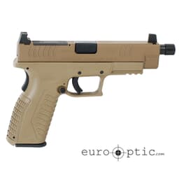 Springfield Armory XD(M) 9MM 4.5" All Desert FDE Threaded OSP 10-Rd Pistol w/ 3 Sight Bases & Non-Threaded BBL (w/ 2 Magazines) XDMT9459FOSP