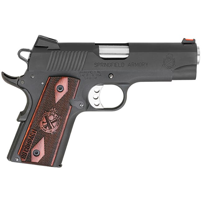 Springfield 1911-A1 4" .45 LW RANGE OFFICER BLACK PI9126L