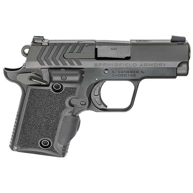 Springfield Armory 911 9mm 3" Nitride, Green Viridian Grip Laser Pistol (w/ 2 Magazines) PG9119VG
