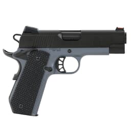 Springfield Armory 1911-A1 EMP 4" 9mm Champion Black Slide / Tactical Gray Frame Conceal Carry Contour Pistol (w/ 3 Mags & G10 Grips) PI9229Y