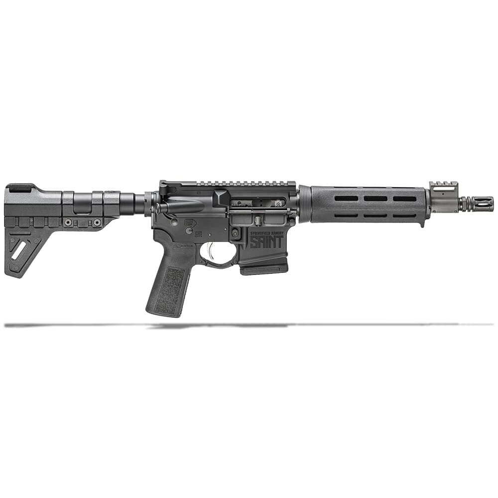 Springfield Armory 5.56 Saint Pistol 10rd w/ 9.6" Barrel and B5 SOPMOD Stock ST9096556BMLC-B5