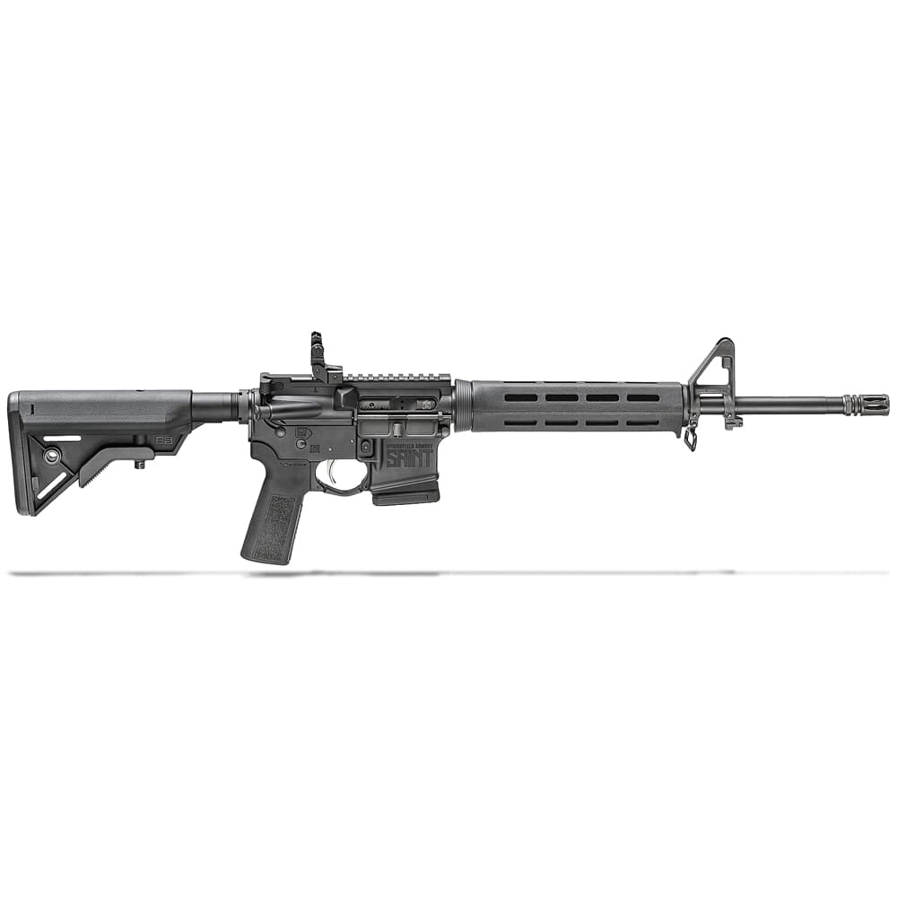 Springfield Armory 5.56 Saint Rifle 10rd 16" Barrel Mid Length w/ M-Lok Hand Guard and B5 SOPMOD Stock ST916556BLC-B5