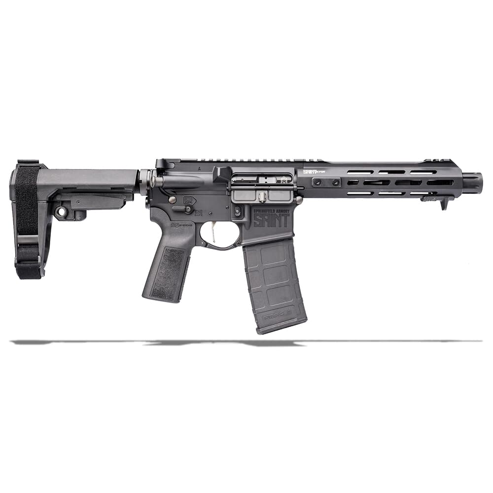 Springfield Armory 5.56 Saint Victor Pistol w/ 9.6" Barrel SBA3 Pistol Brace STV975556B-B5