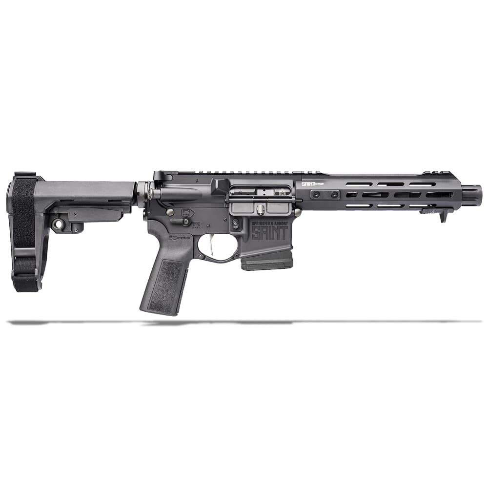 Springfield Armory 5.56 Saint Vitor Pistol 10rd w/ 9.6" Barrel and SBA3 Brace STV975556BLC-B5