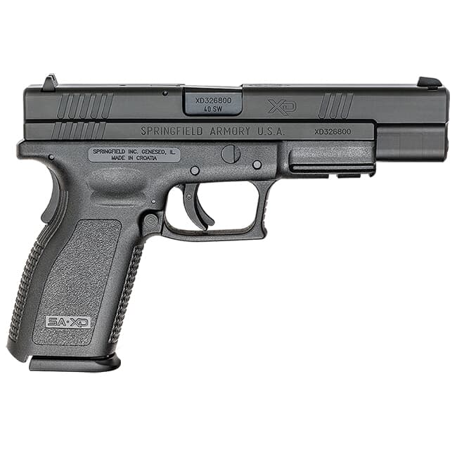 Springfield Armory XD .40 S&W Tactical 5" Black, 10-Rd Pistol (w/ 2 Mags) XD9402