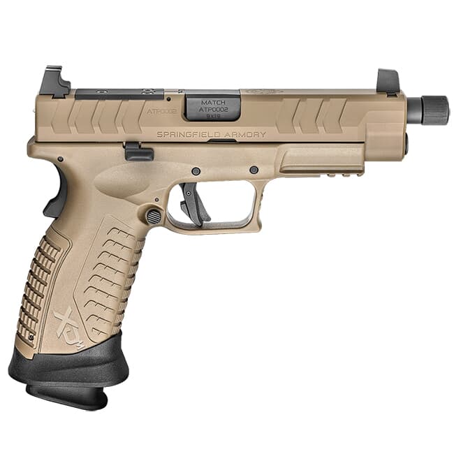 Springfield Armory XD(M) Elite 9mm 4.5" Desert FDE Threaded OSP Pistol w/ 3 Sight Bases & 2 Mags XDMET9459FHCOSP