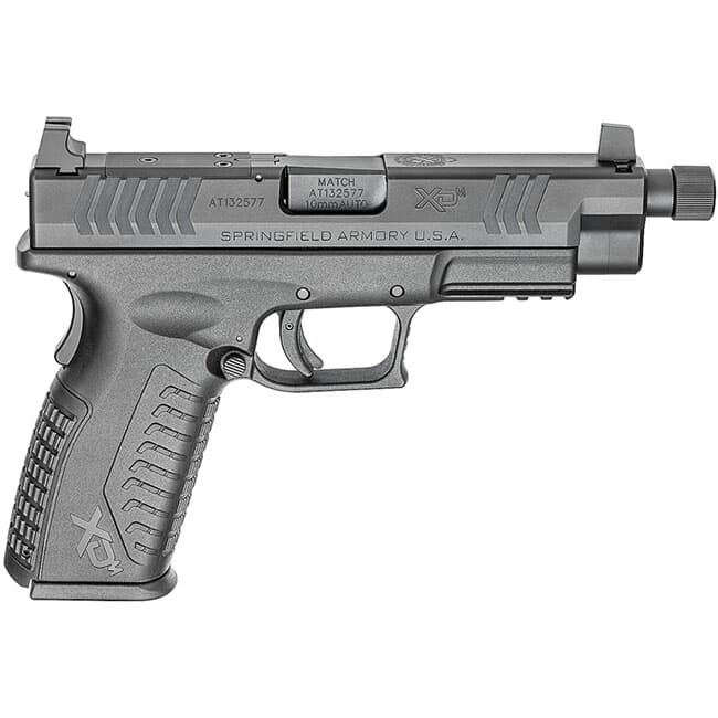 Springfield Armory XD(M) 10mm 4.5" Black Threaded OSP Pistol w/ 3 Sight Bases (w/ 2 Magazines) XDMT94510BHCOSP