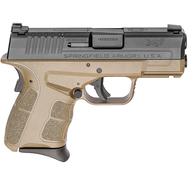 Springfield Armory XDS .45 ACP MOD.2 3.3" Desert FDE / Black Tritium Night Sight Pistol (w/ 2 Magazines) XDSG93345FDET