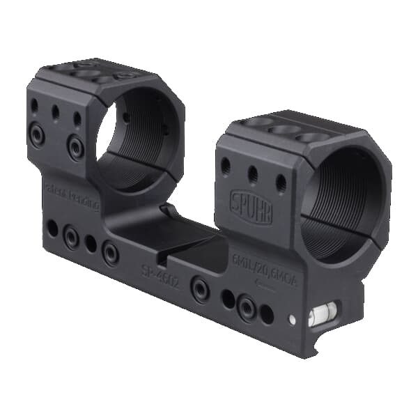 Spuhr Unimounts 34 mm, Height: 38 mm/1.5? Length: 121 mm/4.76? 6 MIL/20.6 MOA SP-4602