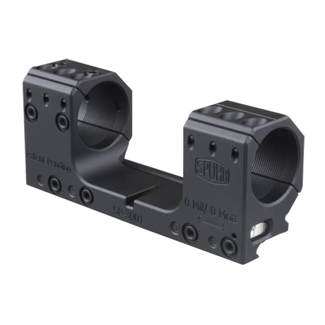 Spuhr Unimount 30mm 0MIL/0MOA 1.18&quot; Picatinny Scope Mount SP-3001