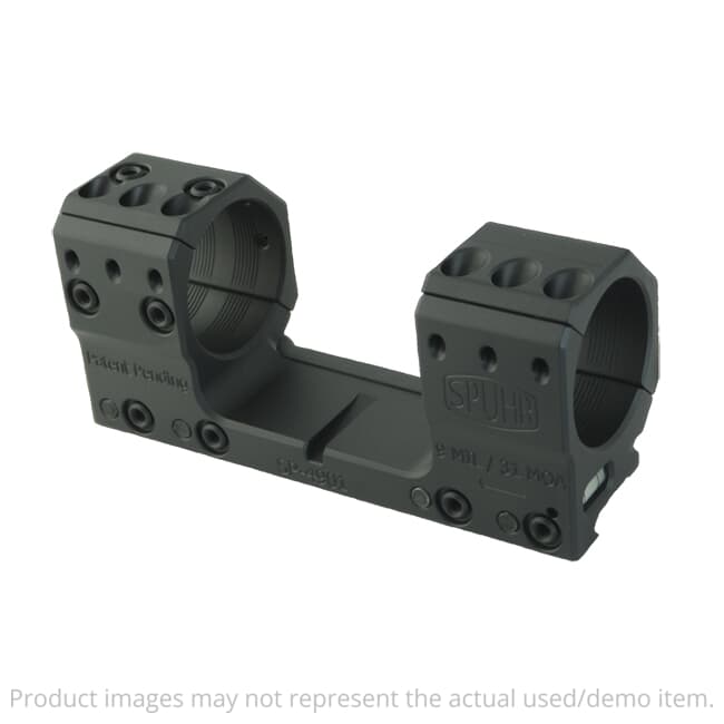 OPEN BOX DEMO Spuhr Unimount 34mm 9MIL/31MOA 1.18" Picatinny Scope Mount SP-4901 - Like New Condition USED10580
