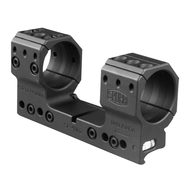 Spuhr Unimounts 34 mm, Height: 37 mm/1.46?, Length: 121 mm/4.76? 0 MIL/0 MOA SP-4002