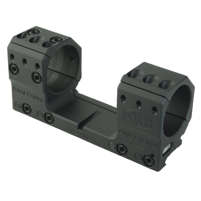 Spuhr Unimounts 35mm, Height: 38mm/1.5", Length: 126mm/4.96" 0 MIL/0 MOA SP-5002