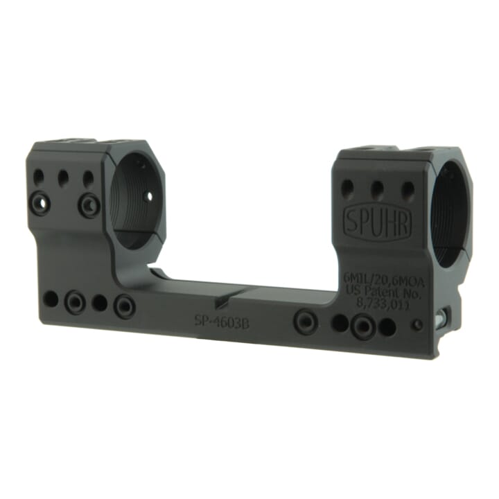 Spuhr Unimounts 34 mm, Height: 38 mm/1,5?, Length: 147 mm/5,79? 6 MIL/ 20.6 MOA SP-4603B