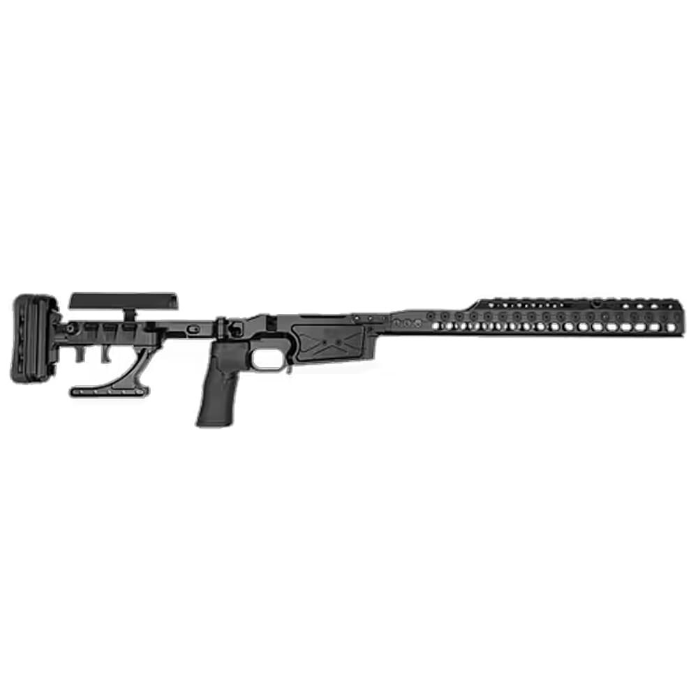 Spuhr SICS Rem 700 LA Black Chassis w/16&quot; HBAR Forend CH000002