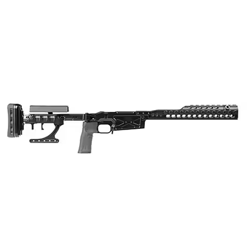 Spuhr SICS Rem 700 SA Black Chassis w/16&quot; HBAR Forend CH000011