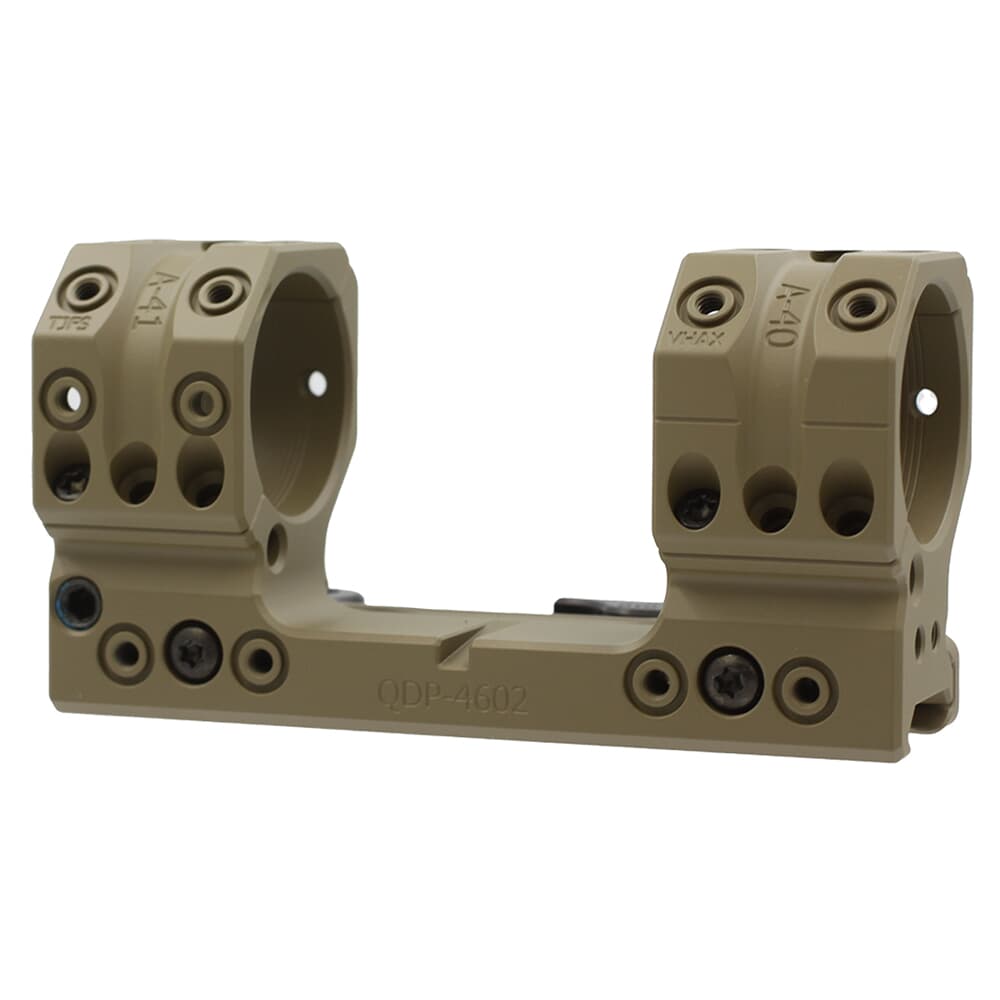 Spuhr QDP Unimount 34mm 6MIL/20.6MOA 1.5&quot; Quick-Detach FDE Picatinny Scope Mount QDP-4602-FDE