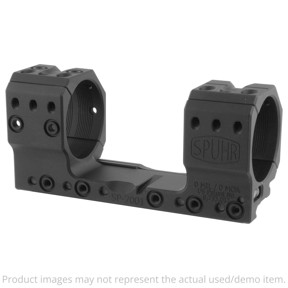 Spuhr USED Unimount 40mm 0MIL/0MOA 1.18" Picatinny Scope Mount SP-7001 - Excellent Condition, No Packaging UA4665 For Sale