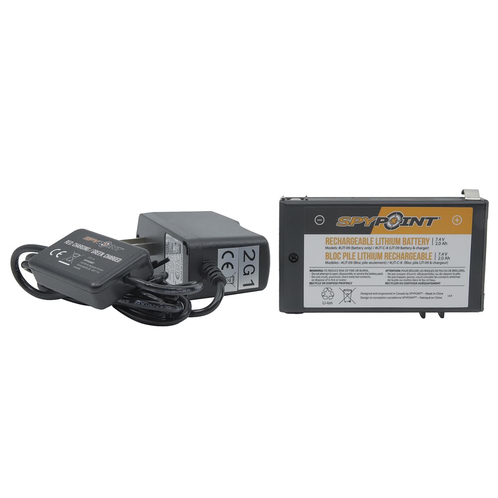 Spypoint Lithium Battery Pack &amp; Charger 05550
