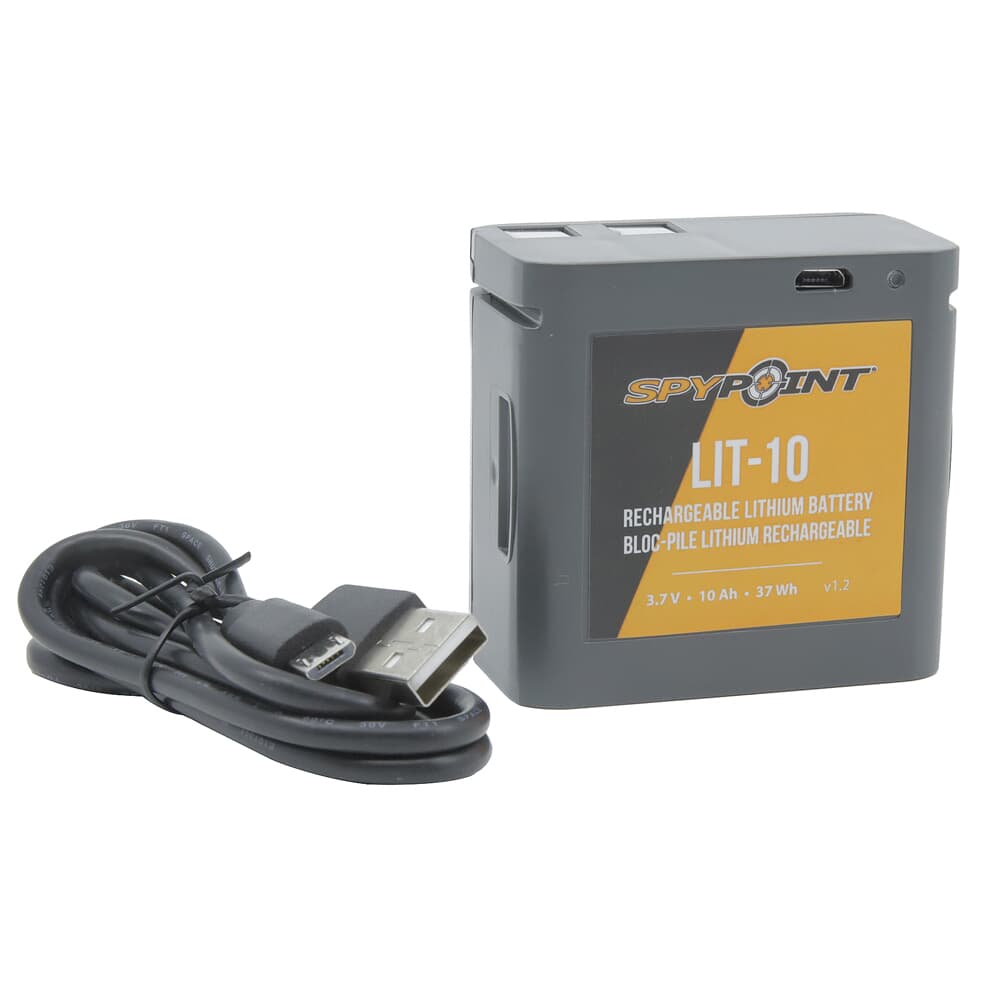 Spypoint Lithium Battery Pack &amp; Charging Cord 05558