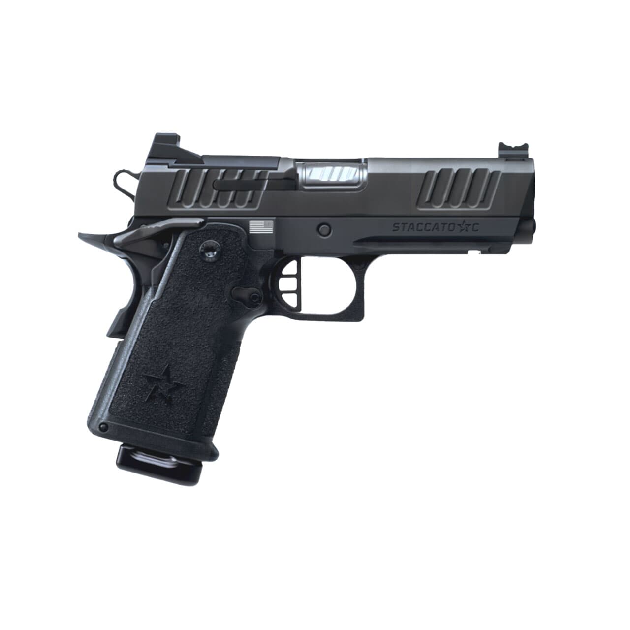Staccato C  Carry + Duty V3 C Optic Ready DLC Barrel (Blk Al Flat Trig) DLC/DLC Frm/Fnsh 15-1501-000112