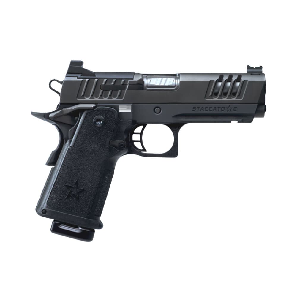 Staccato C  Carry + Duty V3 C Optic Ready Stainless Barrel (Curv Trig) w/ X-Series Serrs DLC/SS Frm/Fnsh 15-1501-000002-01