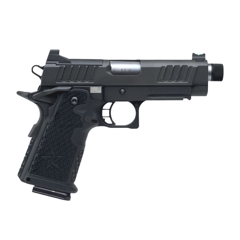 Staccato C2  Carry + Duty V2 C2 Optic Ready Stainless Threaded Barrel DLC/SS TB Frm/Fnsh 10-1101-000202