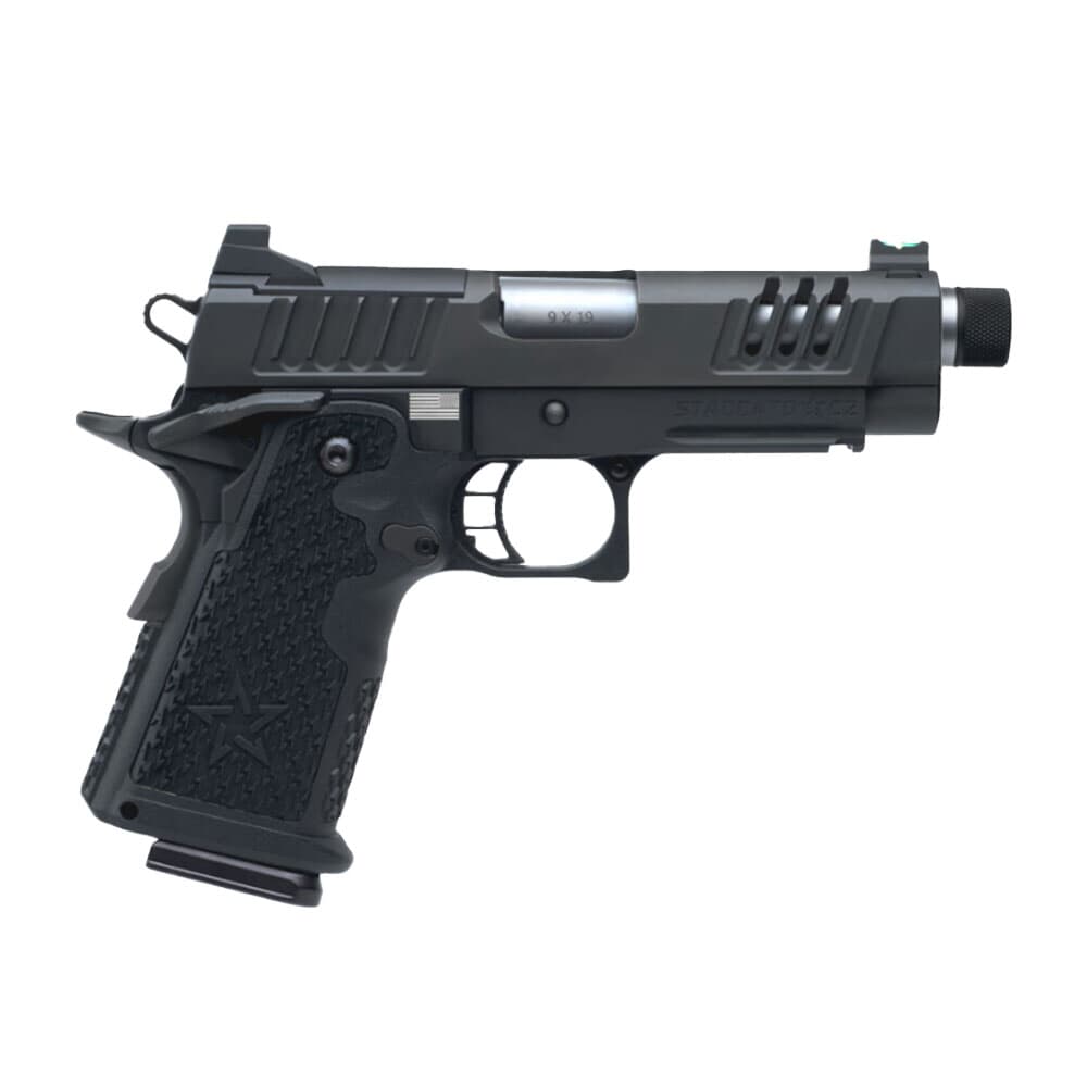 Staccato C2  Carry + Duty V2 C2 Optic Ready Stainless Threaded Barrel w/ X-Series Serrs DLC/SS TB Frm/Fnsh 10-1101-000202-01