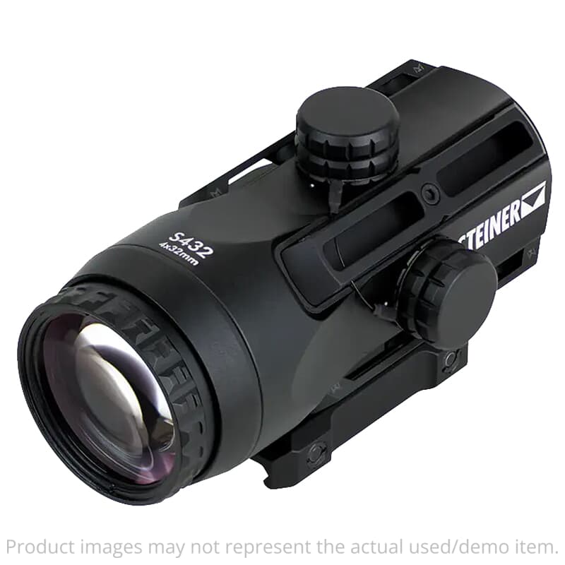 Steiner USED S432 4x32 Prism Scope w/5.56 Reticle 8795 - Light Mount Marks UA7126