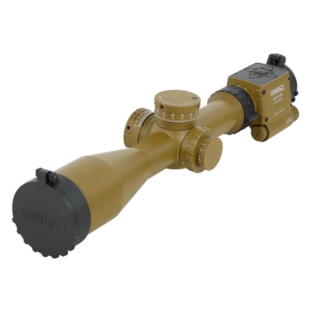 Steiner M7Xi 4-28x56 MSR2 IFS CCW Coyote Brown Rifle Scope 8720-MSR2IFS